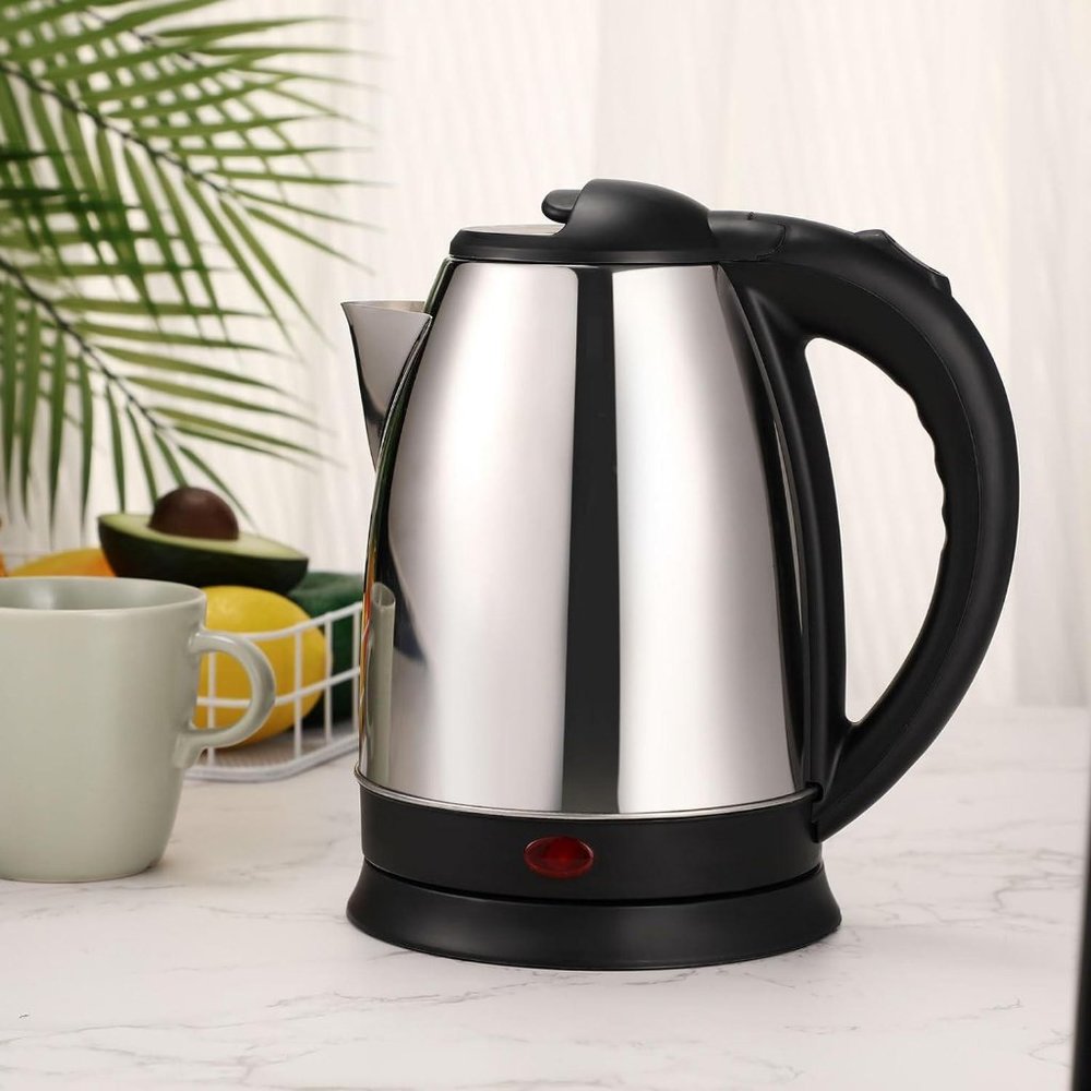 Electric Kettle 2L Hot Water Kettle Stainless Fast Boil for Beverages1 Set